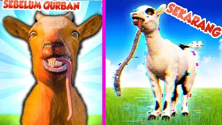 Kambing Aku Jadi Glitch Gara Gara Lawan Bos Secret Di Goat Simulator 3 !!!