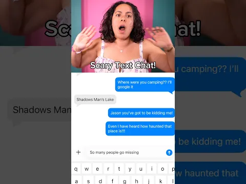 He’s cursed from camping in haunted woods!! Scary Text Chat