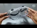 3M 1621 Polycarbonate Safety Goggles for Chemical Splash Pack of 1 Clear UNBOX TODAY