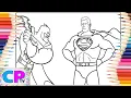 Batman vs Superman Coloring Tries to Destroy the Harddope - Castle