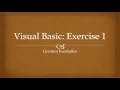 Visual Basic Exercise 1