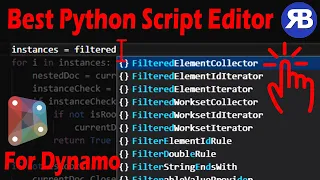 Revit Snippet Write Python Code for Dynamo in Visual Studio Code