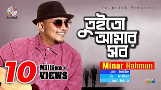 minar rahman tuito amar sob lyrical video soundtek