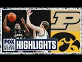 No 13 Purdue Boilermakers vs Iowa Hawkeyes Highlights FOX College Hoops