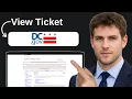 How To View Traffic Ticket Online In Washington DC