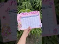 DIY CUTEST TIME-TABLE at home