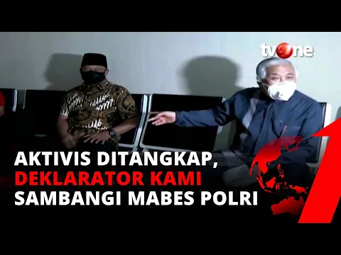 Soal Penangkapan Tokoh 'KAMI' Gatot Nurmantyo & Din Syamsudin Turun Tangan Datangi Bareskrim | tvOne