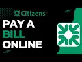 How to Pay a Bill on Citizens Bank