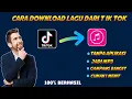 Download Lagu Cara Download Lagu/sound Tik Tok Ke Music,Tanpa Aplikasi Terbaru