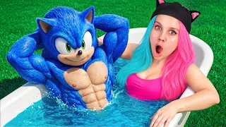 Я КИНУЛ В ВАННУ БОМБОЧКИ SONIC В 3 ЧАСА НОЧИ!!