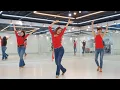 Lagu Oh Carol | by Saint Campbell (Phrased Improver) line dance | Withus Korea, Seoul