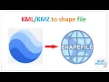 Convert KML to Shape file in QGIS