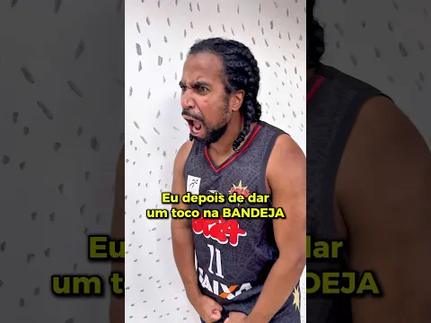 O verdadeiro Toco na BANDEJA! 🥵😂🏀 #shorts