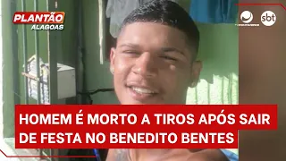 Homem é morto a tiros após sair de festa no Benedito Bentes