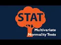 Multivariate Normality Tests using SPSS