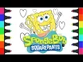 Spongebob Squarepants Coloring Pages For Kids Draw and Color Spongebob Squarepants Spongebob