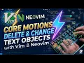 06 Vim Neovim Tutorial Deleting Changing Text Objects Deleting Changing