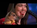 Pam & Casper THE SINGING DOG Has Simon Cowell Melting Away on America's Got Talent
