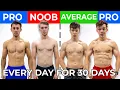 4 Guys Do a Push up Challenge For 30 Days These Are The Results