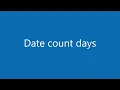 JavaScript How to count days between two dates