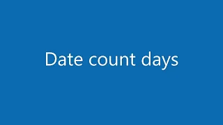JavaScript How to count days between two dates