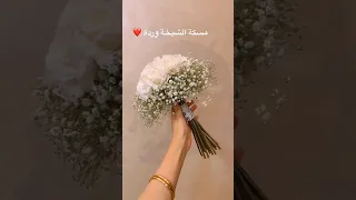 مسكة عروس جميلة و ناعمة Bridal Bride Fleuriste Shorts Reels 