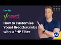 How to edit your Yoast Breadcrumbs with PHP
