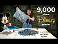 I m attempting the 9000 piece Disney Museum puzzle And it might be my fastest one yet