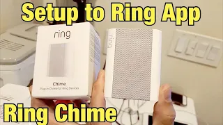 Ring Chime How to Setup to Ring App