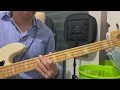 Toothache - Topaz Jones (bass tutorial)