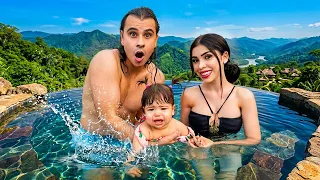 Our Daughter Goes Swimming For The First Time