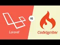 Laravel vs CodeIgniter Quick Comparison in Hindi Best PHP Frameworks