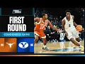 Texas vs BYU - First round NCAA tournament extended highlights