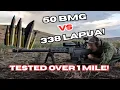 50 BMG vs 338 Lapua - The King Of Long Range