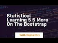 statistical learning 5 5 more on the bootstrap