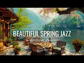 Download Lagu Spring Coffee Shop ambience with calming Jazz Music, 🎶 Relax \u0026 Wind Down, Read, Chill  #asmr #1940s