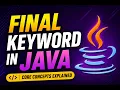 Final Keyword Java