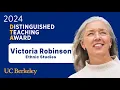 2024 Distinguished Teaching Award Victoria Robinson