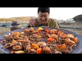 Lagu [시래기닭볶음탕] 고추장 말고 된장? 잘 말린 시래기로 밥도둑 닭볶음탕! (Braised Chicken with Radish greens) 요리\u0026먹방 - Mukbang