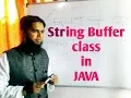 StringBuffer class in Java
