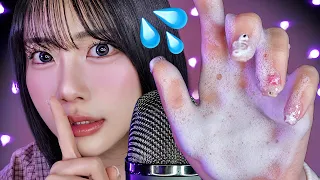 【ASMR】寝てるあなたにこっそりスキンケア🤫💤(No Talking/ロールプレイ)