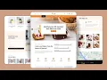 Responsive Cake Website Design HTML CSS JS
