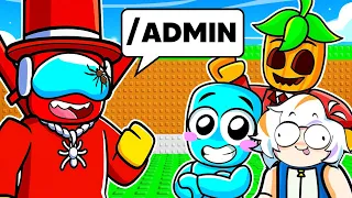 ME DIERON ADMIN y REGALE los Brainrots más RAROS a mis AMIGOS en STEAL A BRAINROT ROBLOX