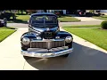 Review: 1947 Mercury Business Coupe automatic transmission