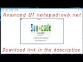 Avanced notepad in vb net free source code