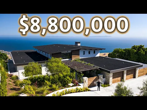Download MP3 Inside a $8,800,000 California Modern Home with Incredible Ocean Views