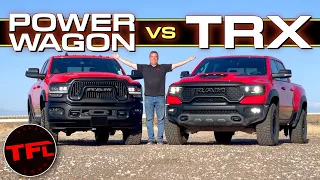 Ram Power Wagon vs TRX Which Truck Would YOU Buy For 71K
