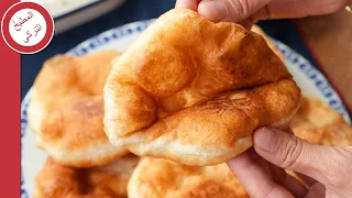طريقة عمل وصفة قطع العجين المقلية اللذيذة 😍