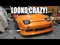INSTALLING BASH BARS ON MY 240SX