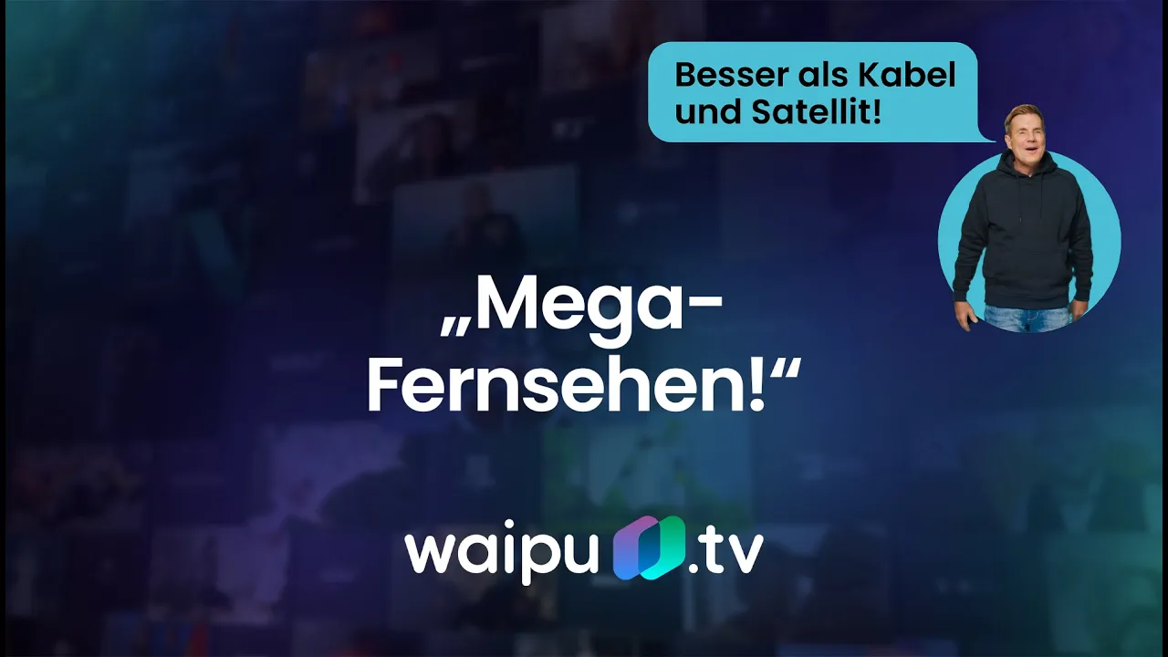 waipu.tv — waipu.tv — Fernsehen wie noch nie. (YouTube video ad)